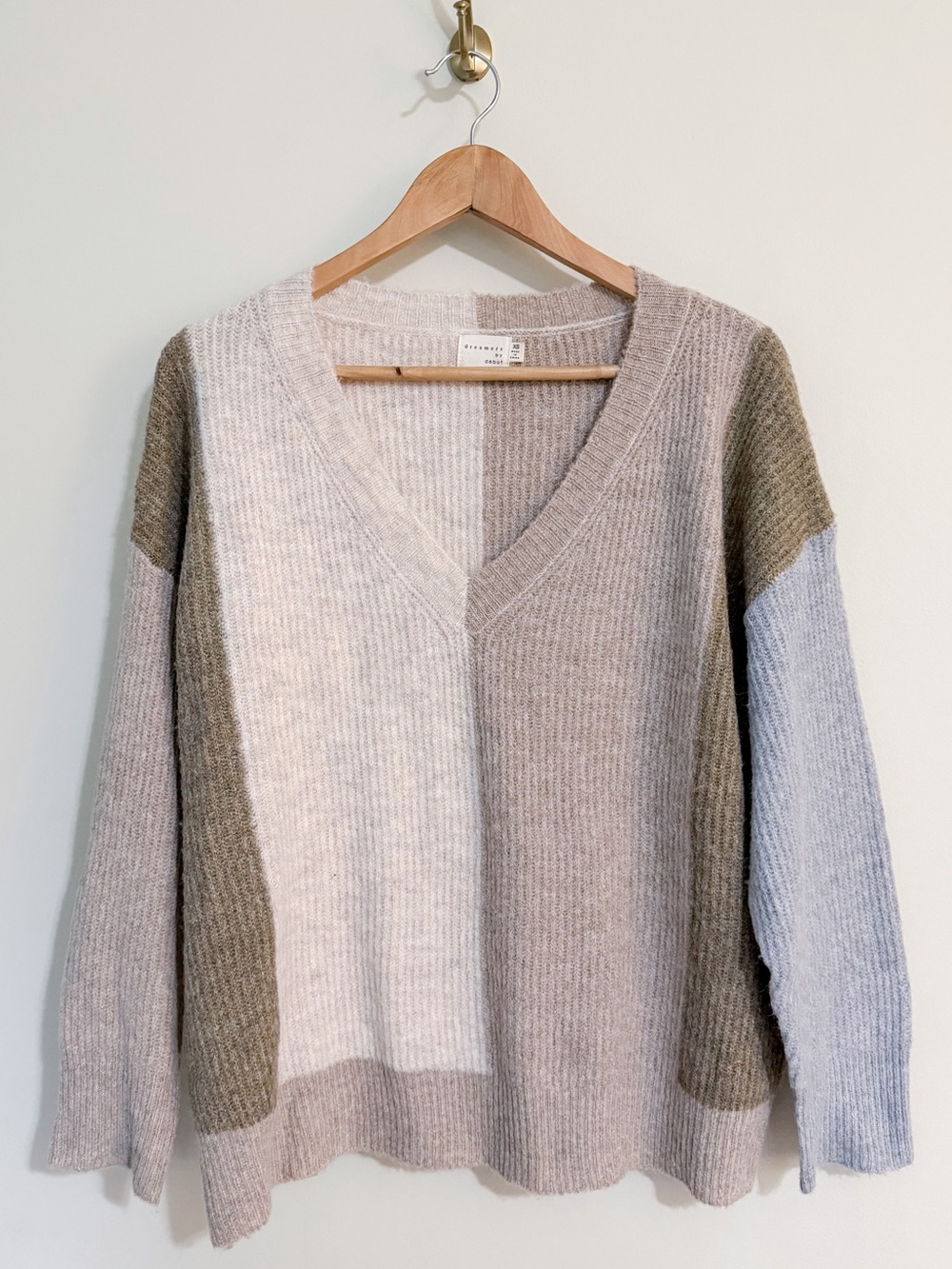 Dreamers by Debut Boutique V-Neck Sweater oversized